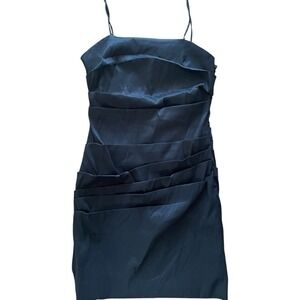 Bardot Women's Sheath‎ Dress Designer Strappy Stretch Classic Elegant Black XXL